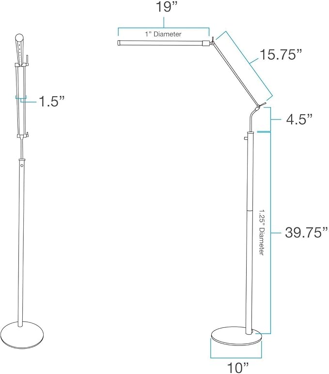 Cocoweb High Powered, LED Floor Lamp - Image 2