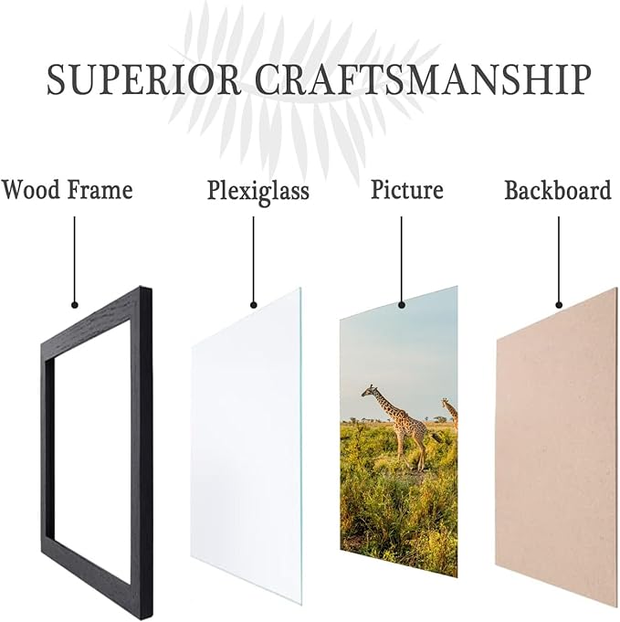 TKYGU 11x22 Picture Frame 3 Pack- Newspaper Frame - Image 7