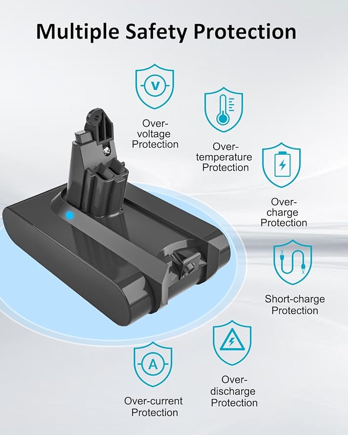 Ferncaex 6000mAh 21.6v Battery Replacement - Image 3
