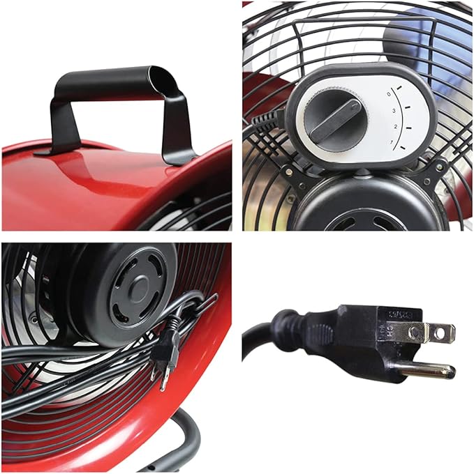 Maxx Air 16" High Velocity Turbo Fan - Image 3