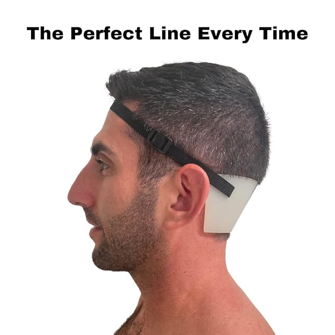 EdgUp 2.0 - Neckline Shaving Template and Hair Cutting Guide | DIY Self - Image 2