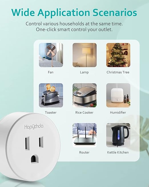 HAPYTHDA Remote Control Outlet, Remote Light Switch - Image 6
