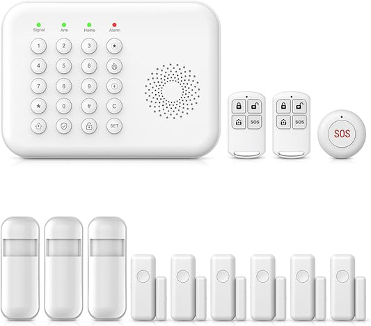 PGST Wireless Alarm System, Smart GSM 4G Home Security System by PGST