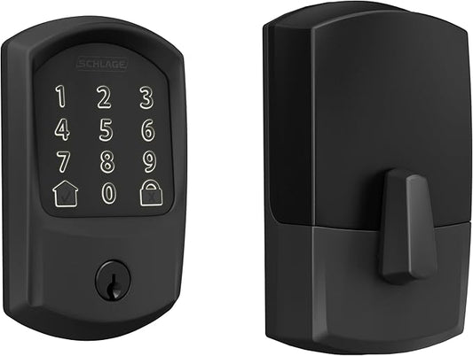 SCHLAGE BE489WB GRW 622 Encode WiFi Deadbolt Smart Lock, Keyless Entry by SchlageLockCompany