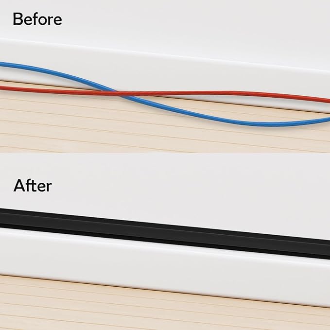 Rubber Bond TV Cord Hider Cable Protector - Image 5