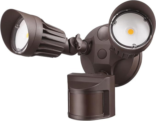 LEONLITE COB LED Security Light, Motion Sensor Outdoor Lights, Dusk to Dawn by LEONLITE