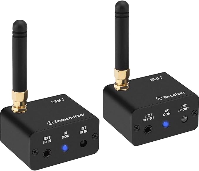 SIIG Pro Wireless IR Remote Control Extender Kit, Infrared Repeater Signal by SIIG