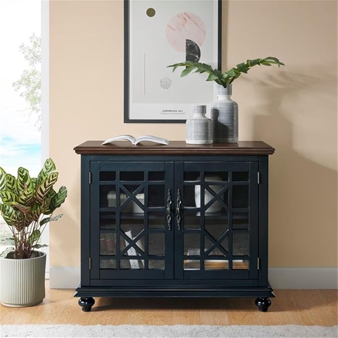 Martin Svensson Home Elegant Small Spaces TV Stand Blue - Image 4