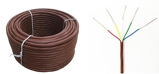 eastwire 18/5 100ft Thermostat Wire by eastwire