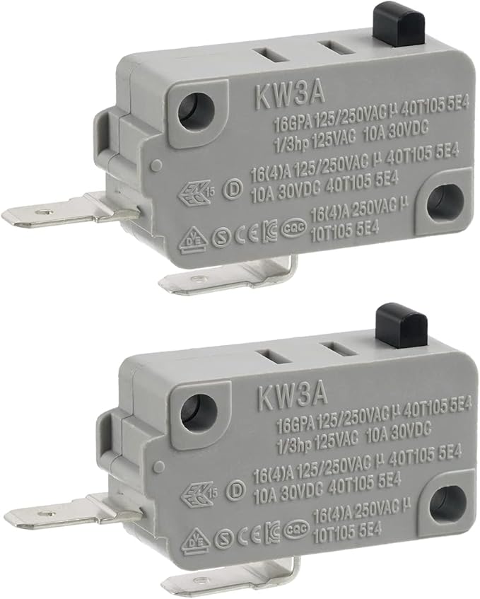 BOJACK Microwave Oven Door Switch KW3A 16A 125/250 V Door Interloc by BOJACK