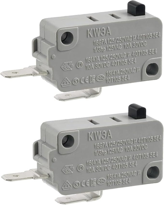BOJACK Microwave Oven Door Switch KW3A 16A 125/250 V Door Interloc by BOJACK