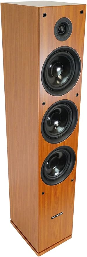 Rockville RockTower 68C Passive Tower Speaker, 8 Ohm, Classic Wood Grain - Image 5