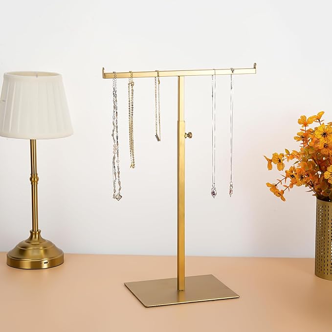 MCKECHSION Display Stand Stainless Steel Jewelry Towers Bag Stand Tabletop - Image 4