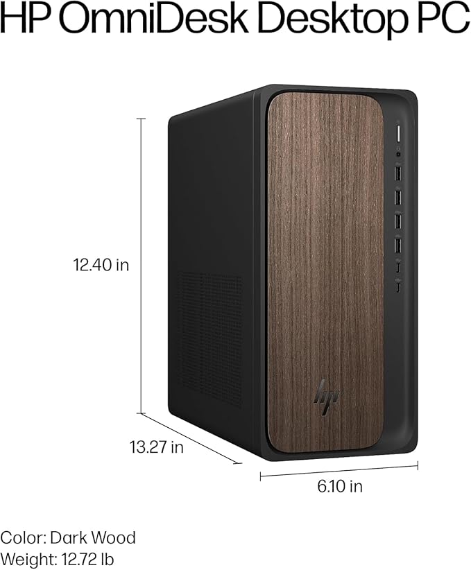 HP 2025 OmniDesk M03 Premium Business Next Gen AI Desktop Computer Intel Core - Image 4