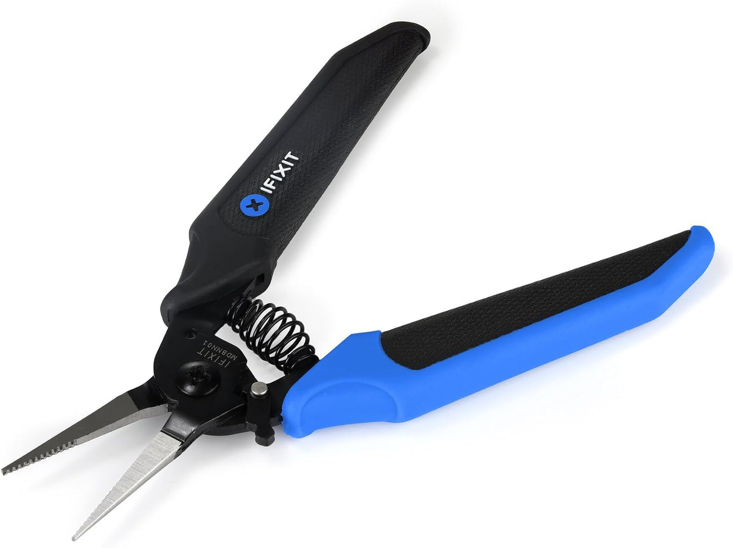 iFixit Mandible Needle Nose Pliers - Fine Tip for Electronic Repairs | Precision tool with ergonomic spring handle for repair and electronic welding
