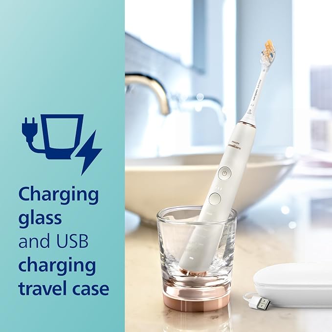Philips Sonicare DiamondClean Smart 9500 Electric Toothbrush, Sonic Toothbrush - Image 2