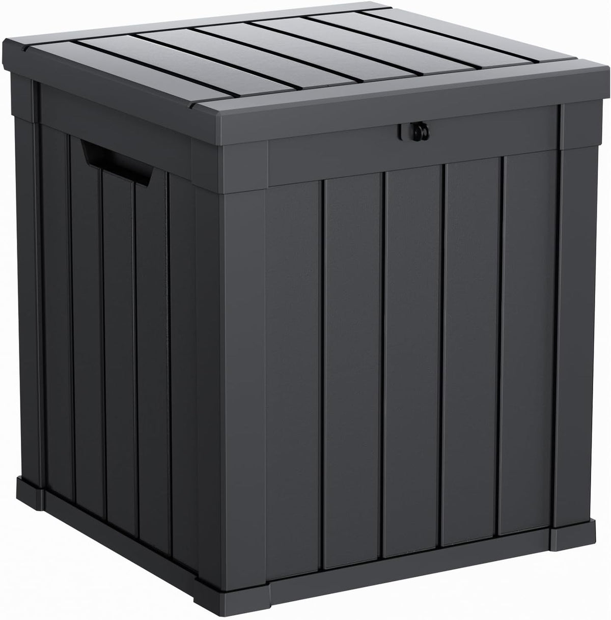 rojik 60 gal waterproof deck box, weatherproof outdoor, main product view
