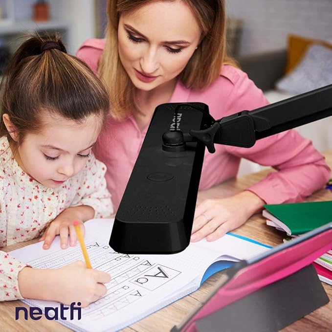 Neatfi XL 2, 500 Lumens LED Task Lamp, 22 Inches Wide, Eye-Caring, Desk Light - Image 6