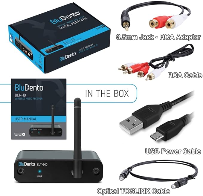 BLT-HD LDAC/aptX HD Bluetooth 5.1 Hi-Fi Receiver - Image 9