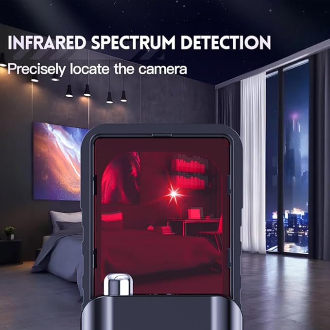 PEDUMMY Hidden Camera Detectors, Anti Spy Camera Finder, GPS Tracker Detector - Image 2
