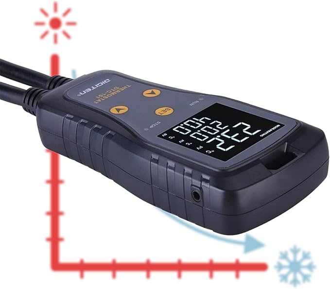 DIGITEN DTC151 Temperature Controller Plug-in Thermostat Cooling Heating - Image 3