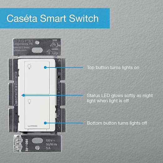 Lutron Caseta Smart Switch 3-Way Kit, - Image 14