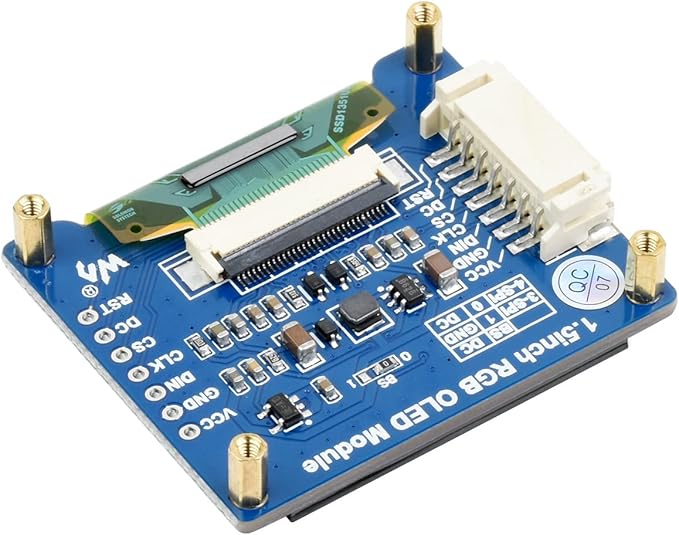 waveshare 1.5inch RGB OLED Display Module 128x128 Pixels 16-bit High Color - Image 8