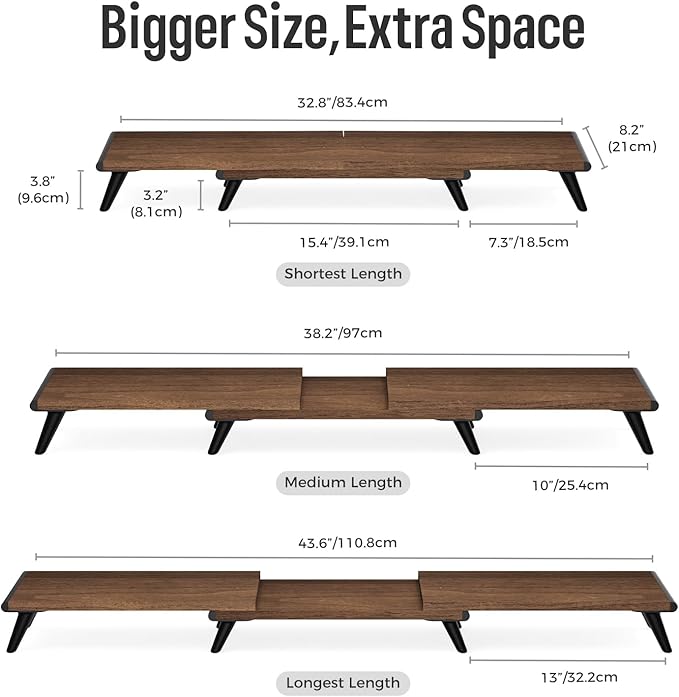 loukin Dual Monitor Stand Riser - Image 4