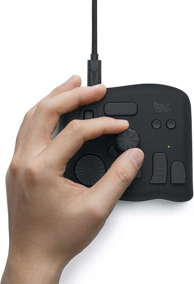 TourBox NEO - Customizable Editing Controller, Photo Color Grading Illustration - Image 15