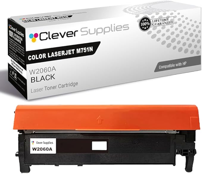 CS Replacement Compatible with HP M751N Toner Cartridge W2000A to use with by CleverSupplies