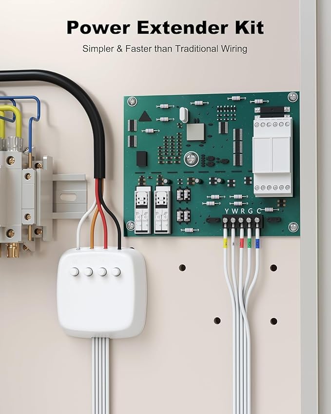 Power Extender Kit for Ecobee Smart Thermostats, C-Wire Adapter for Ecobee3 Lite - Image 2