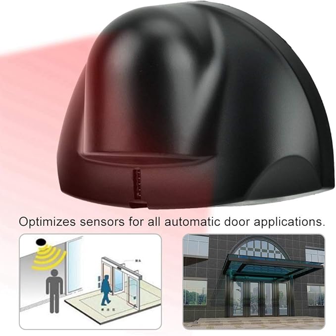 Request to Exit Motion Sensor, 12-24V 24.125GHz Microwave Automatic Door Sensor - Image 3