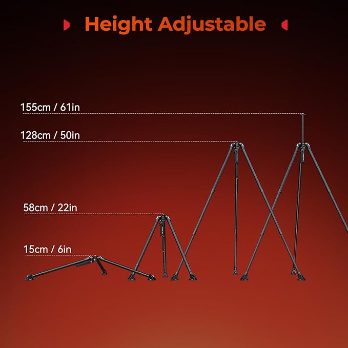 SmallRig x Potato Jet Tribex Hydraulic Carbon II Tripod Fast Extend Camera - Image 4