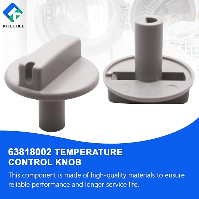 KOLEOLL 2 pcs 63818002 Temp Control Knob Replacement - Image 7