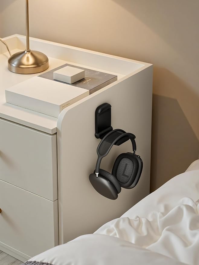 MAMUVIMO Headphone Stand, Headset Stand Foldable ＆ Sticky, Headphone Holder - Image 6