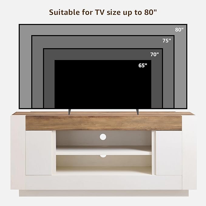 OKD Modern 70" TV Stand, Entertainment Center - Image 7