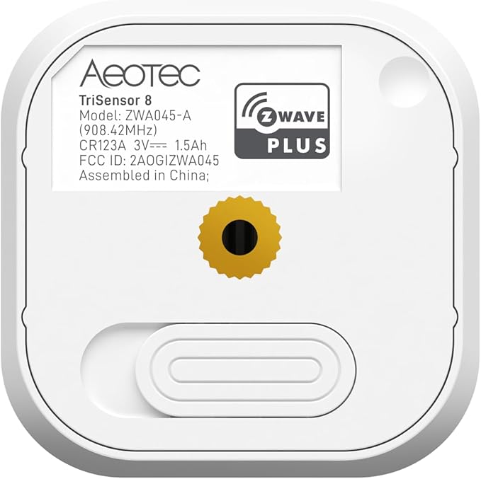 Aeotec TriSensor 8, 800 Series Zwave Motion Sensor, Temperature, Light Sensor - Image 6