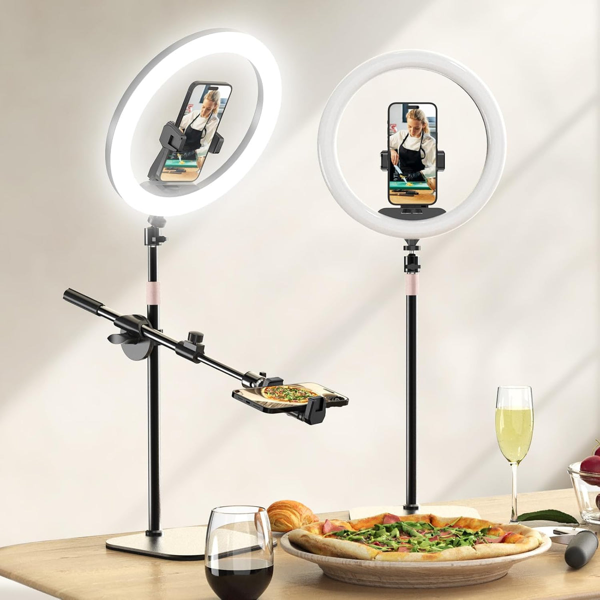 UBeesize 12" Desk Ring Light