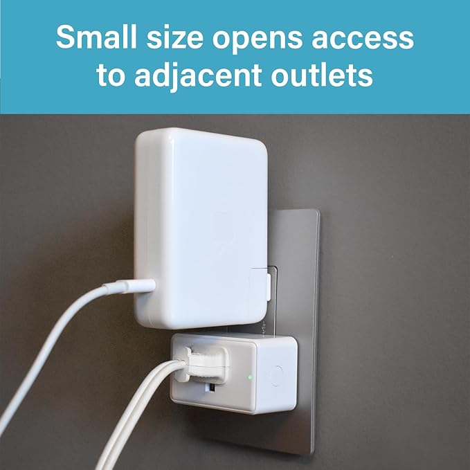 Legrand Radiant® Wi-Fi Matter Smart Plug Matter Hub Required 15A, Easy Setup - Image 2