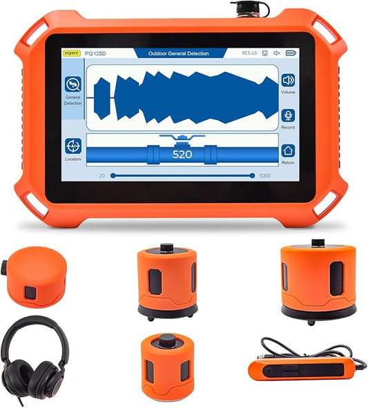 PQWT 125D Indoor&Outdoor Underground Water Leak Detector, Wall & Ground Water by PQWT