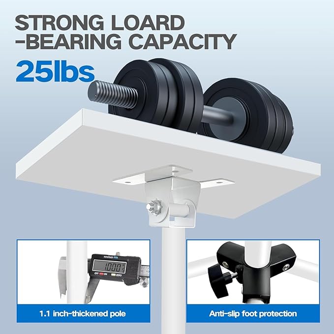 Projector Stand, 22 to 55 Inch Laptop Stand, Projector Tripod - Image 4