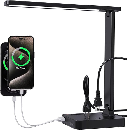 cozoo Desk Lamps for Home Office, Modern LED Desk Lamp for Dorm by COZOO