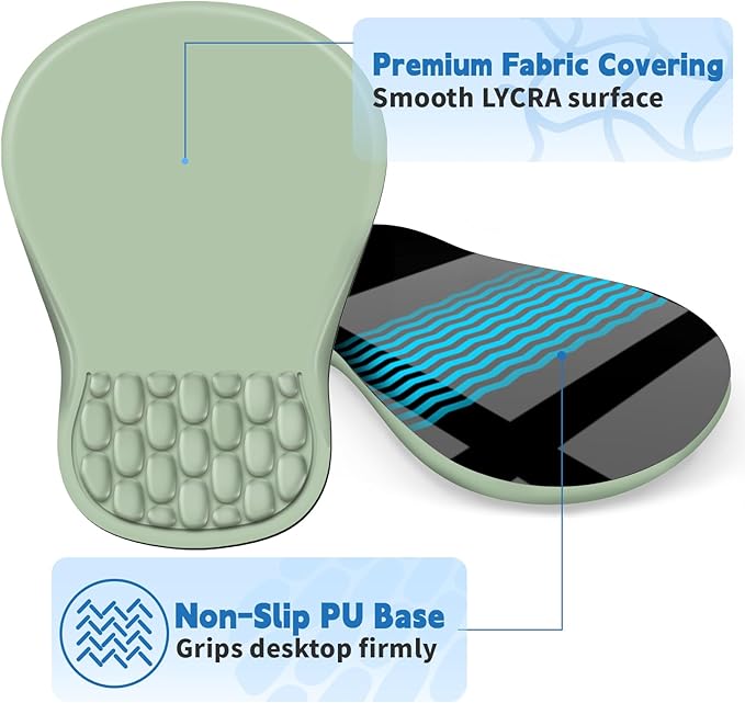 YIWEI Ergonomic Mouse Pad with Wrist Rest - Image 5