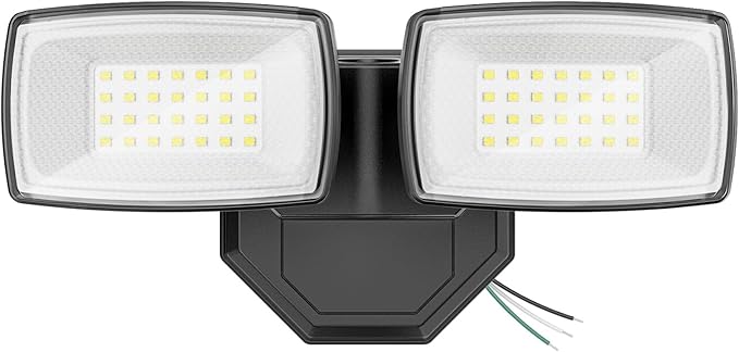 Onforu 3200LM Flood Lights Outdoor, 32W 6500K LED Security Light Manual Switch by Onforu