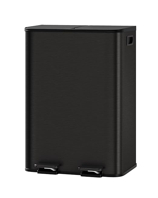 Garvee Trash Can, 2 x 8 gal Garbage Can by Garvee