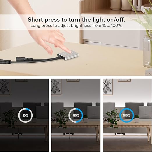 FCOB Mini Touch Dimmer Switch Brightness Adjustment Monochrome On/Off Touch - Image 4