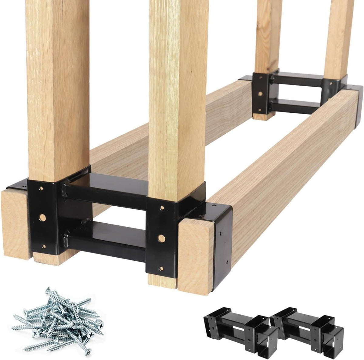 highpro firewood rack outdoor, fire wood racks, fire, main product view