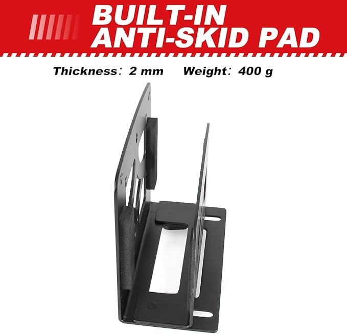 Adjustable Small Device Metal Holder, Wall Mount or VESA Mount Behind TV/Monitor - Image 6