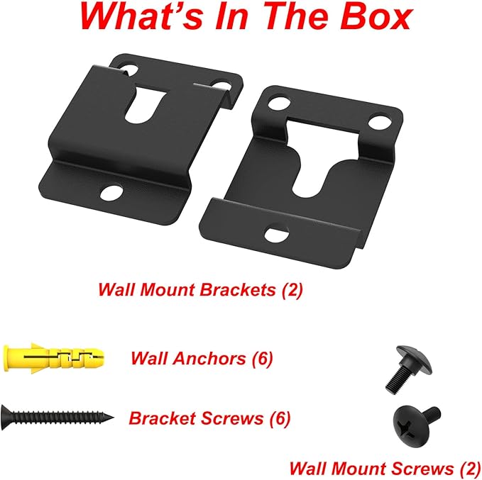 Pbxifge Sound Bar Wall Mount Brackets - Image 7