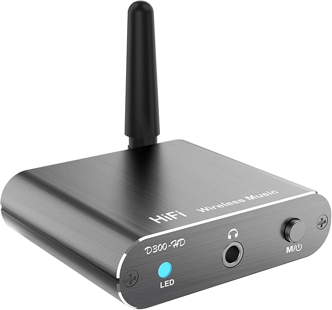 Bluetooth 5.2 Receiver Adapter for Old Home Stereo Receiver Speakers, Wireless by ForvidoTech